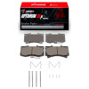 R1 06-10 Hummer H3T Front Optimum OE Pads & Hardware Kit
