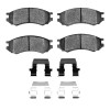 R1 91-96 Saturn SC1 Front Optimum OE Pads & Hardware Kit