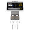 R1 91-03 Mercedes-Benz 300SE Rear Euro Ceramic Pads & Hardware Kit