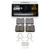 R1 79-85 Mercedes-Benz 500SEL Front Euro Ceramic Pads & Hardware Kit