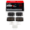 R1 88-93 Pontiac LeMans Front Optimum OE Pads & Hardware Kit
