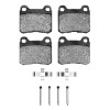 R1 83-89 Mercedes-Benz 190D Rear Optimum OE Pads & Hardware Kit