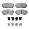 R1 08-14 Cadillac CTS Front Semi Met Pads & Hardware Kit