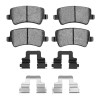 R1 07-18 Land Rover Range Rover Evoque Rear Semi Met Pads & Hardware Kit