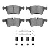 R1 07-09 Mercedes-Benz GL320 Front Semi Met Pads & Hardware Kit