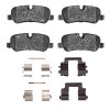 R1 10-13 Land Rover Range Rover Sport Rear Semi Met Pads & Hardware Kit