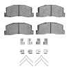 R1 82-83 Honda Accord Coupe Front Optimum OE Pads & Hardware Kit