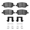 R1 05-15 Buick TERRAZA Rear Semi Met Pads & Hardware Kit