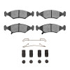 R1 94-00 Kia Spectra Front Optimum OE Pads & Hardware Kit 2551-0766-01