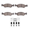 R1 81-89 Chrysler LeBaron Front Optimum OE Pads & Hardware Kit