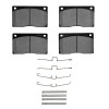 R1 73-97 Jaguar Vanden Plas Front Optimum OE Pads & Hardware Kit