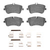 R1 01-05 Mercedes-Benz C240 Front Semi Met Pads & Hardware Kit