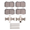 R1 02-06 Mercedes-Benz S500 Front Semi Met Pads & Hardware Kit