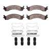 R1 00-02 Dodge Ram 2500 Front Semi Met Pads & Hardware Kit