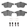 R1 97-10 Saab 900 Front Semi Met Pads & Hardware Kit