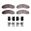 R1 17-24 Ford F-450 Super Duty Front/Rear Performance Off-Road/Tow Brake Pads & Hardware Kit