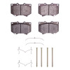 R1 00-02 Toyota SEQUOIA Front Performance Off-Road/Tow Brake Pads & Hardware Kit