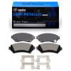 R1 97-05 Buick Park Avenue Front Semi Met Pads & Hardware Kit