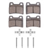 R1 95-97 Kia Sephia Rear Semi Met Pads & Hardware Kit