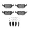 R1 91-08 BMW 325IS Rear Semi Met Pads & Hardware Kit