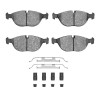 R1 95-06 Audi TT Quattro Front Semi Met Pads & Hardware Kit