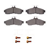 R1 94-96 Chevrolet Caprice Rear Semi Met Pads & Hardware Kit