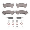 R1 90-96 Buick COMMERCIAL CHASSIS Front Semi Met Pads & Hardware Kit
