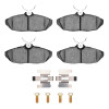 R1 93-98 Ford Thunderbird Rear Semi Met Pads & Hardware Kit