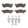 R1 76-78 Buick Electra Rear Semi Met Pads & Hardware Kit