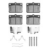 R1 81-83 Toyota Corolla (US/Canada) Front Semi Met Pads & Hardware Kit