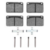R1 75-84 Volvo 245 Front Semi Met Pads & Hardware Kit