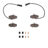 R1 87-89 Jaguar XJ12 Rear Semi Met Pads & Hardware Kit