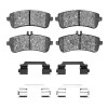 R1 13-24 Mercedes-Benz S65 AMG Rear Semi Met Pads & Hardware Kit