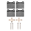 R1 67-76 Porsche 914 Front Semi Met Pads & Hardware Kit