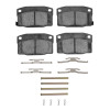R1 88-89 Pontiac LeMans Front Semi Met Pads & Hardware Kit
