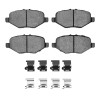 R1 13-19 Ford Explorer Rear Semi Met Pads & Hardware Kit