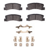 R1 86-93 Toyota Celica Rear Semi Met Pads & Hardware Kit