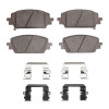 R1 21-26 Genesis G80 Front Ceramic Pads & Hardware Kit