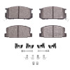 R1 84-87 Toyota Corolla (US/Canada) Front Semi Met Pads & Hardware Kit