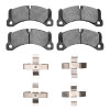 R1 11-23 Porsche Cayenne Front Semi Met Pads & Hardware Kit
