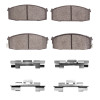 R1 82-85 Nissan STANZA Front Semi Met Pads & Hardware Kit