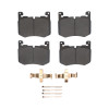 R1 -26 Jaguar F-Pace Front Ceramic Pads & Hardware Kit