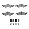 R1 83-94 Ford EXP Front Semi Met Pads & Hardware Kit