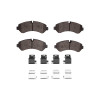 R1 -25 American Coach PatRiot Rear Ceramic Pads & Hardware Kit
