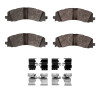 R1 -25 Ram 2500 Rear Ceramic Pads & Hardware Kit