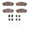 R1 -23 Ford Ranger (USA/Canada) Rear Ceramic Pads & Hardware Kit
