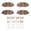 R1 -25 Honda Civic Sedan Front Ceramic Pads & Hardware Kit