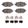 R1 17-25 Acura ADX Rear Ceramic Pads & Hardware Kit