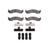 R1 98-03 Dodge B200 / B200 Van / B250 Front Ceramic Pads & Hardware Kit