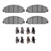 R1 13-20 Hino 195 Front/Rear Ceramic Pads & Hardware Kit